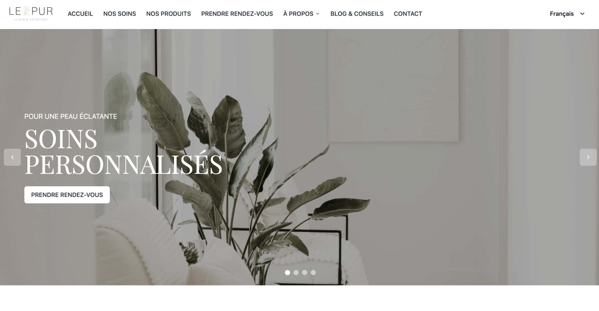 Bienvenue sur le nouveau site web de la Clinique Le Pur